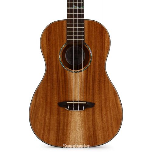  Luna High Tide Koa Baritone Acoustic-electric Ukulele - Satin Natural