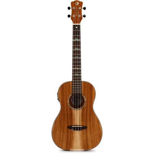  Luna High Tide Koa Baritone Acoustic-electric Ukulele - Satin Natural