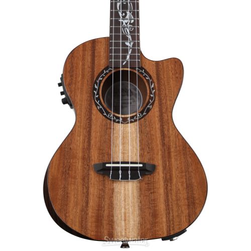  Luna Vineyard Koa Bevel Acoustic-electric Tenor Ukulele - Natural