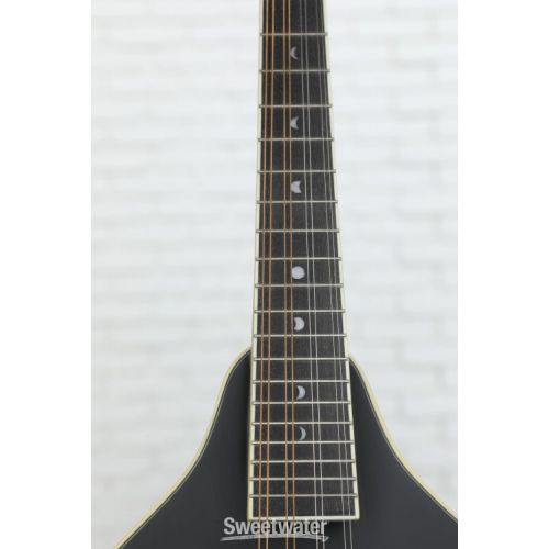  Luna Moonbird A-style Acoustic-electric Mandolin - Black Satin