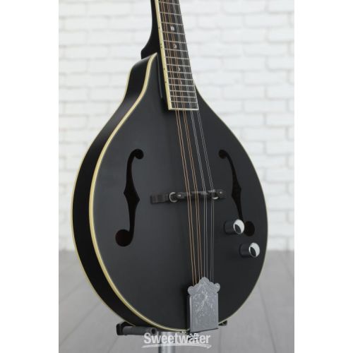  Luna Moonbird A-style Acoustic-electric Mandolin - Black Satin