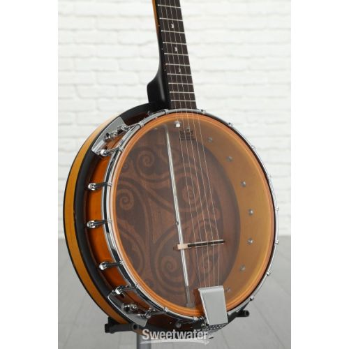  Luna Celtic 5-string Banjo - Tobacco Burst