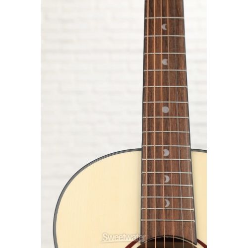  Luna Gypsy Muse Parlor Acoustic Guitar - Natural