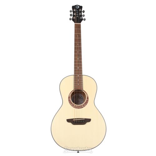  Luna Gypsy Muse Parlor Acoustic Guitar - Natural