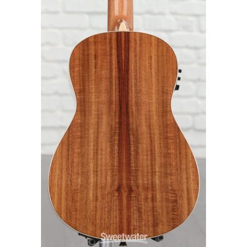  Luna Vista Deer Acoustic-electric Baritone Ukulele - Gloss Natural