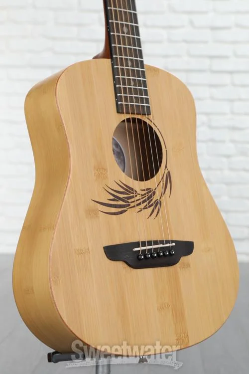  Luna Safari Bamboo Travel Guitar - Satin Natural