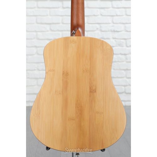  Luna Safari Bamboo Travel Guitar - Satin Natural