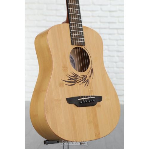 Luna Safari Bamboo Travel Guitar - Satin Natural