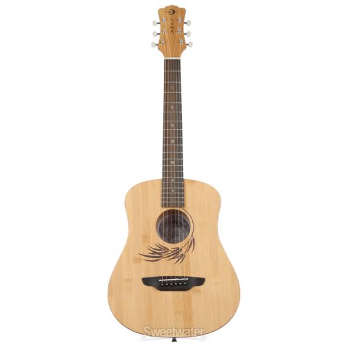  Luna Safari Bamboo Travel Guitar - Satin Natural