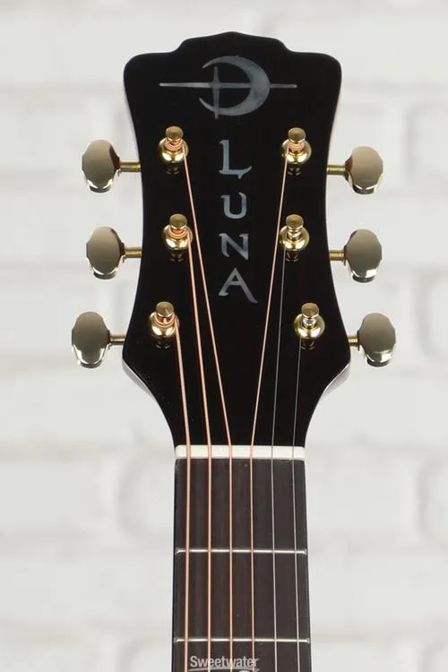  Luna Safari Vista Stallion Acoustic-electric Guitar - Gloss Natural Demo