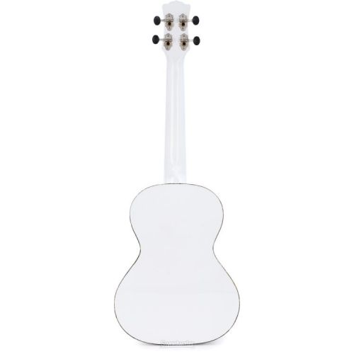  Luna Hau Snow Tenor Ukulele - Gloss White