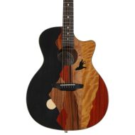 Luna Vista Wolf Acoustic-electric Guitar - Gloss Natural