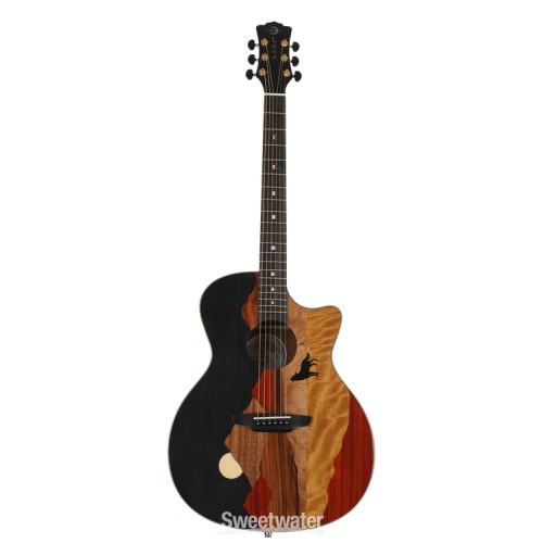  Luna Vista Wolf Acoustic-electric Guitar - Gloss Natural