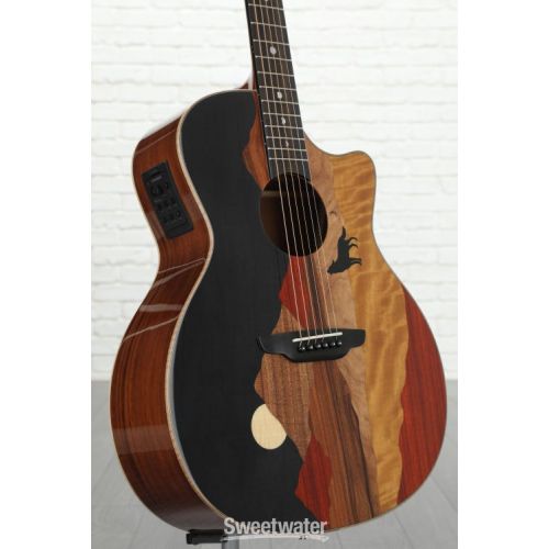  Luna Vista Wolf Acoustic-electric Guitar - Gloss Natural