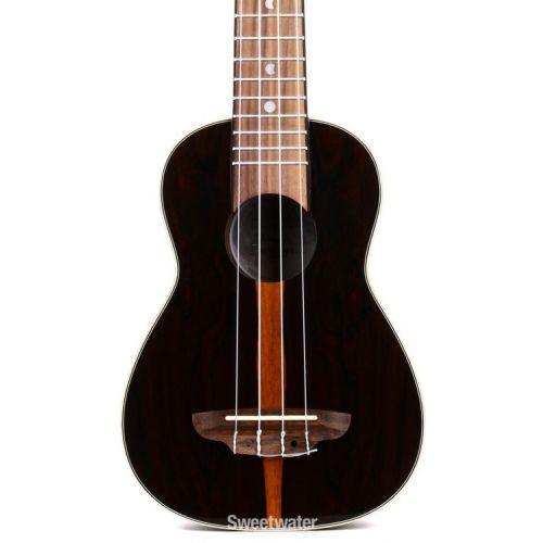  Luna Ziricote Soprano Ukulele - Gloss Natural