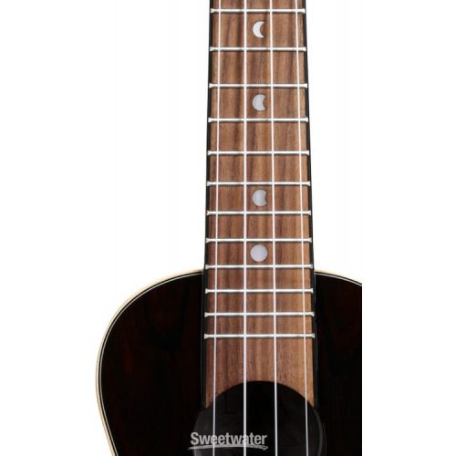  Luna Ziricote Soprano Ukulele - Gloss Natural