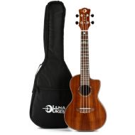 Luna High Tide Koa Concert Ukulele Acoustic-electric Ukulele - Satin Natural