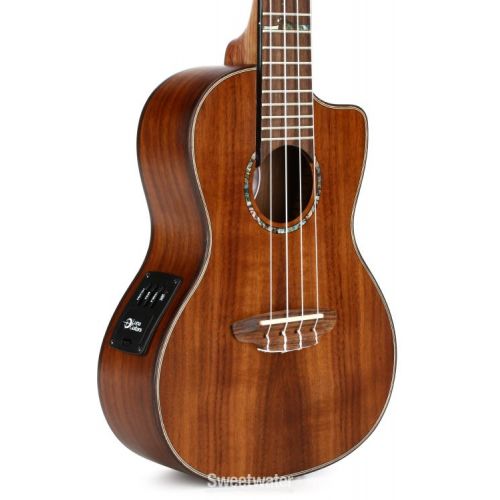  Luna High Tide Koa Concert Ukulele Acoustic-electric Ukulele - Satin Natural