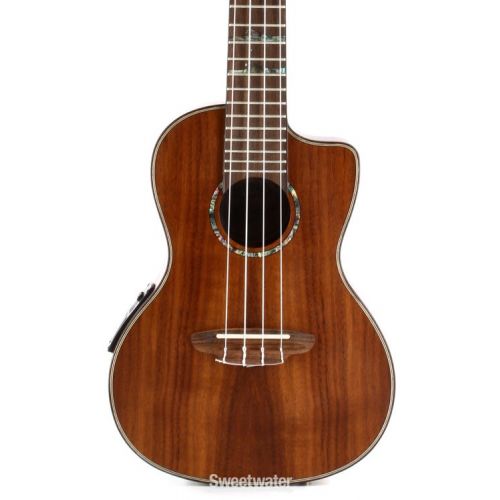  Luna High Tide Koa Concert Ukulele Acoustic-electric Ukulele - Satin Natural