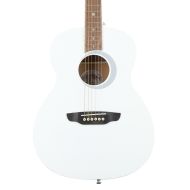 Luna Aurora Borealis 3/4-Size Acoustic Guitar - White Sparkle
