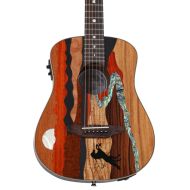 Luna Safari Vista Stallion Acoustic-electric Guitar - Gloss Natural