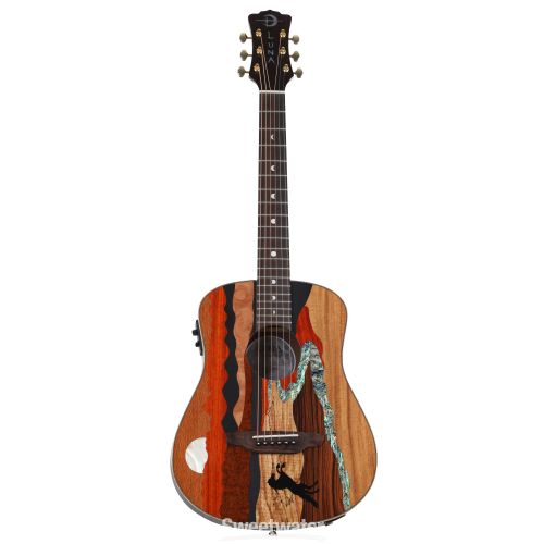  Luna Safari Vista Stallion Acoustic-electric Guitar - Gloss Natural