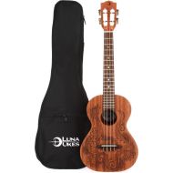 Luna Henna Dragon Mahogany Tenor Ukulele - Natural