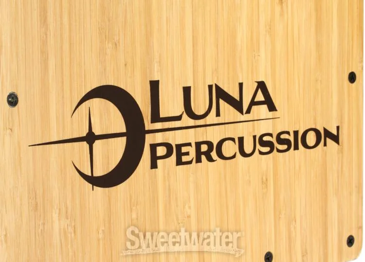  Luna Bamboo Cajon with Bag - Natural