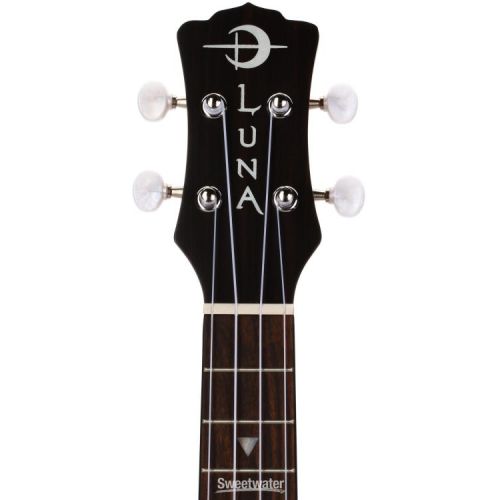  Luna Tattoo Mahogany Concert Ukulele- Satin Natural