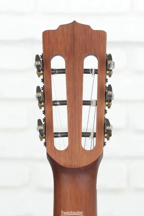  Luna Art Vintage Nylon String Acoustic-electric Guitar - Distressed Brown Burst