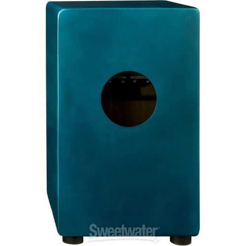  Luna Tattoo Cajon with Bag - Teal