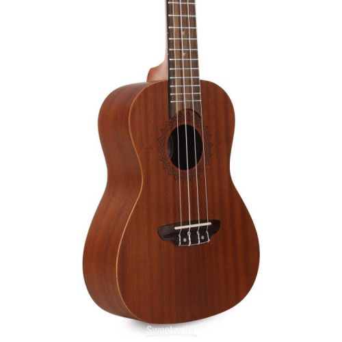  Luna Vintage Mahogany Concert Ukulele Pack - Satin Natural