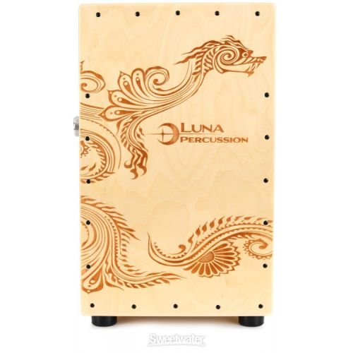  Luna Henna Dragon Cajon with Bag