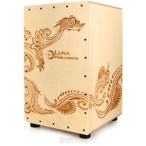  Luna Henna Dragon Cajon with Bag