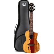 Luna Vista Eagle Acoustic-electric Concert Ukulele - Gloss Natural