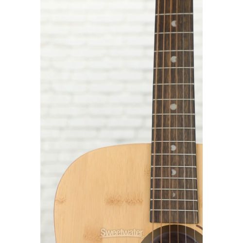  Luna Woodland Bamboo Dreadnought - Satin Natural