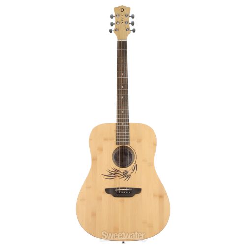  Luna Woodland Bamboo Dreadnought - Satin Natural