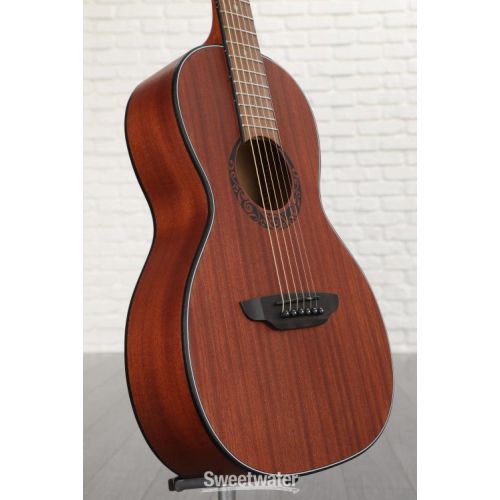  Luna Gypsy Parlor Mahogany Acoustic Guitar - Satin Natural