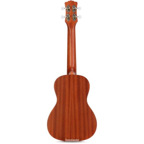  Luna Tattoo Spruce Concert Ukulele - Satin Natural