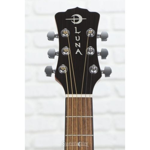  Luna Safari Muse Mahogany Travel Guitar - Satin Natural