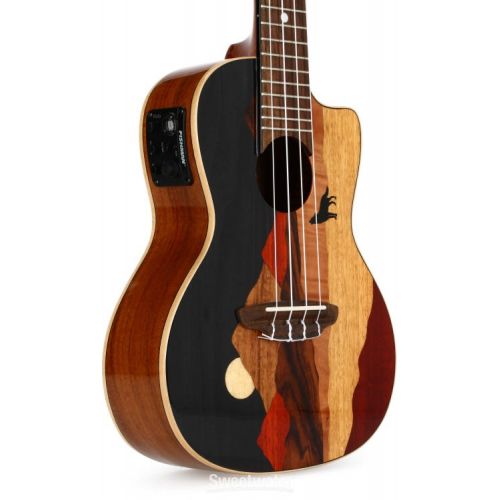  Luna Vista Wolf Acoustic-electric Concert Ukulele - Gloss Natural