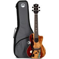 Luna Vista Deer Acoustic-electric Concert Ukulele - Gloss Natural