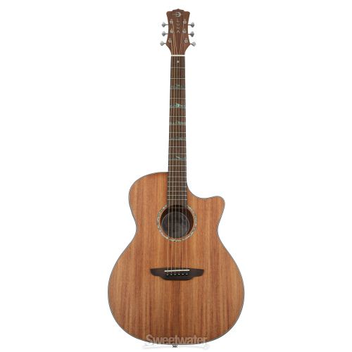  Luna High Tide Koa Grand Concert Acoustic-electric Guitar - Satin Natural