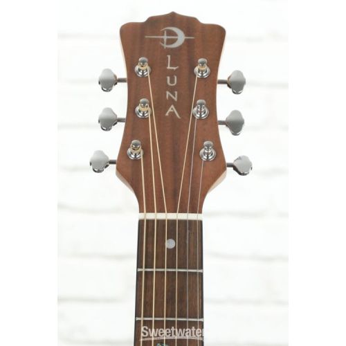  Luna High Tide Koa Grand Concert Acoustic-electric Guitar - Satin Natural