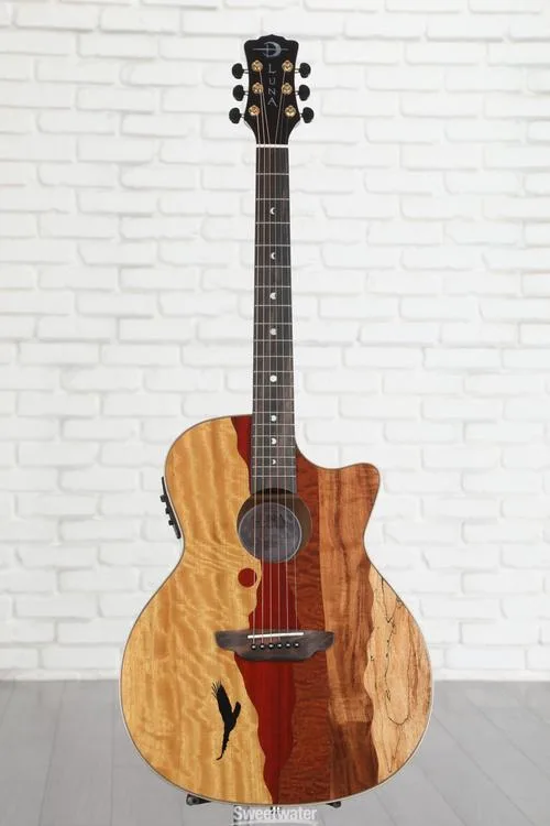  Luna Vista Eagle Acoustic-electric Guitar - Gloss Natural