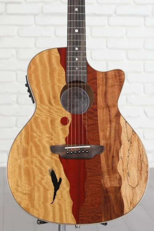  Luna Vista Eagle Acoustic-electric Guitar - Gloss Natural