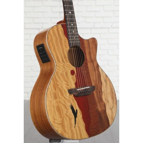  Luna Vista Eagle Acoustic-electric Guitar - Gloss Natural