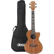 Luna High Tide Koa Tenor Ukulele Acoustic-electric Ukulele - Satin Natural