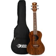 Luna Crescent Caidie Concert Ukulele - Natural