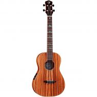 Luna Guitars},description:Lunas 30 High Tide Baritone Ukulele- like our other High Tides - starts with a full moon at the first fret tugging abalone waves at fret markers below it.